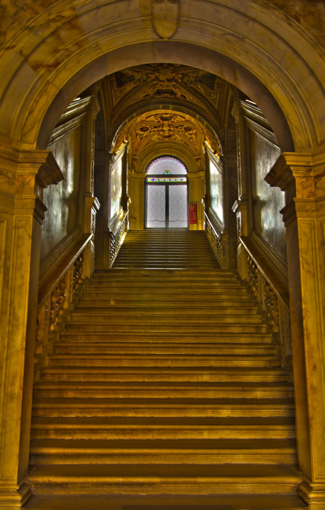 doge's palace venice golden staircase