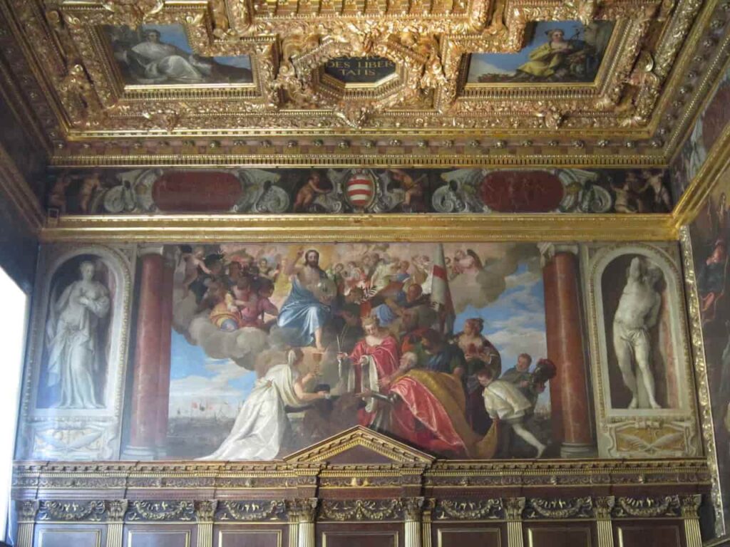 sala del collegio palazzo ducale venezia