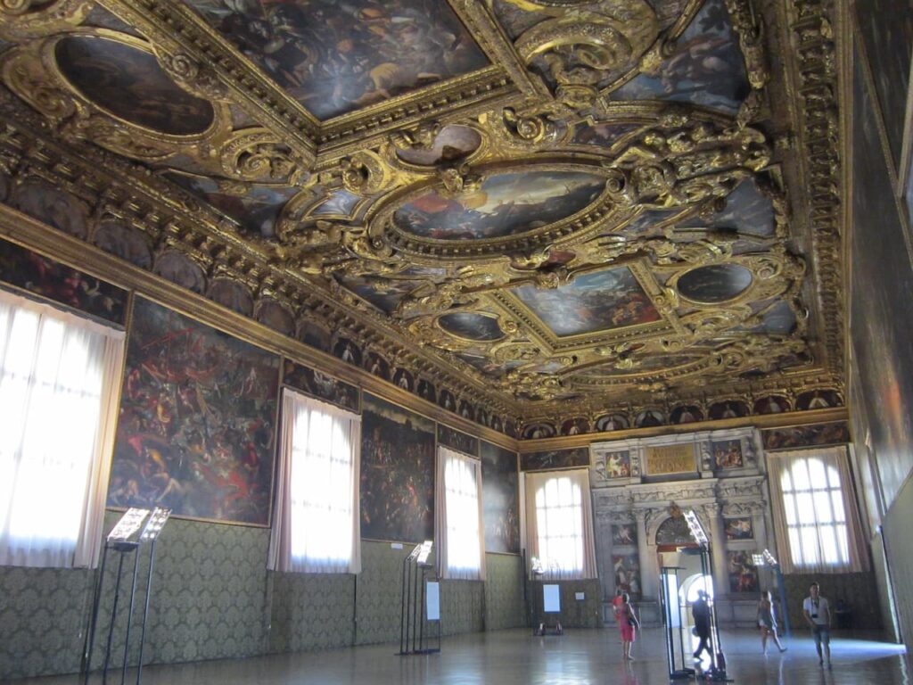 sala dello scrutinio palazzo ducale venezia