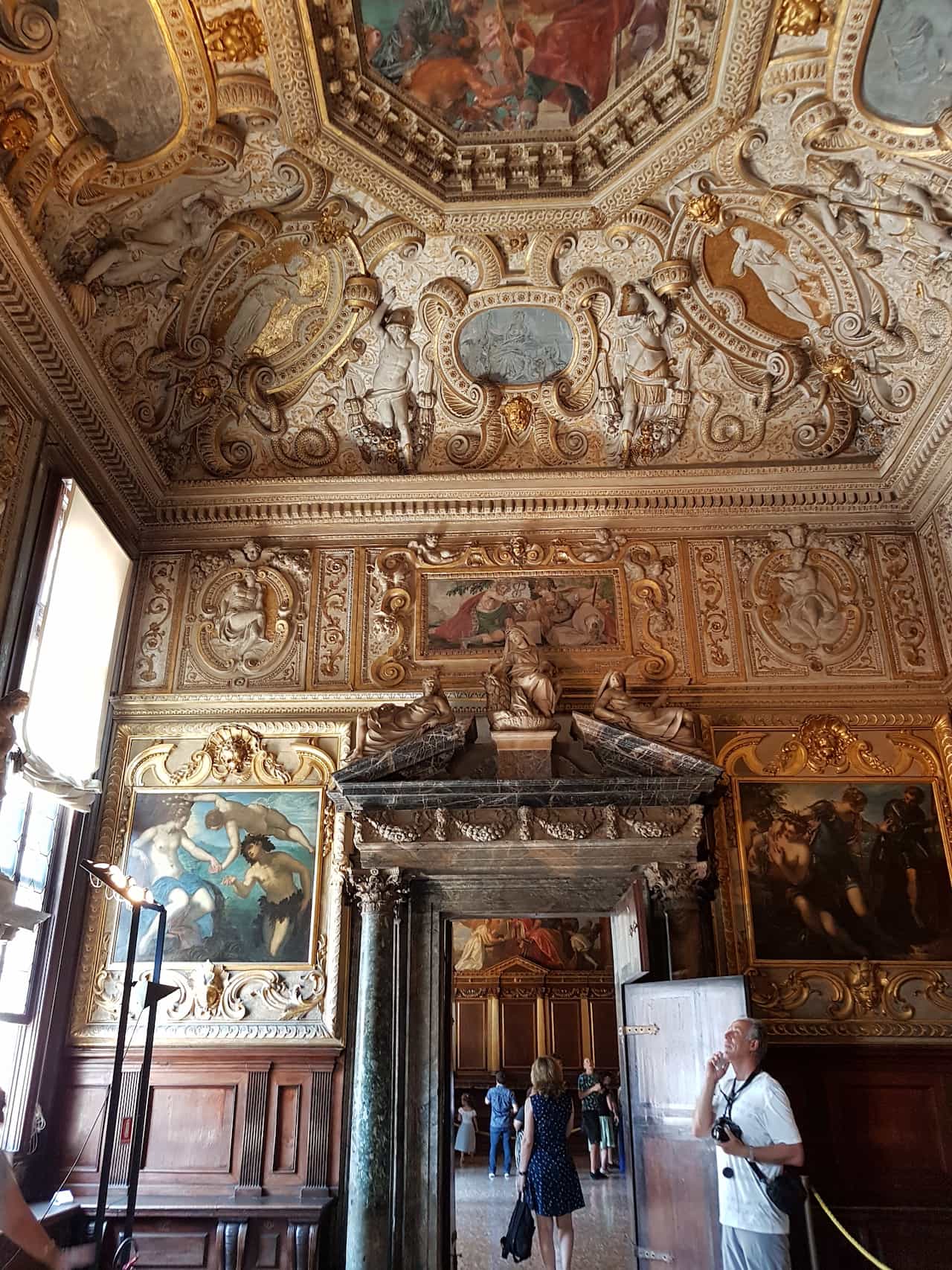anticamera colegiului palatul doges din veneția
